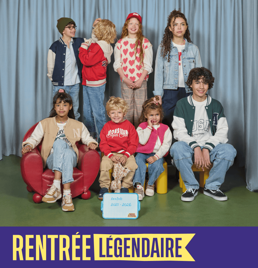 🎉 Prêts pour une rentrée légendaire ? 🎒C'est le moment de choisir son look et de se préparer à déchirer ! 💪✨