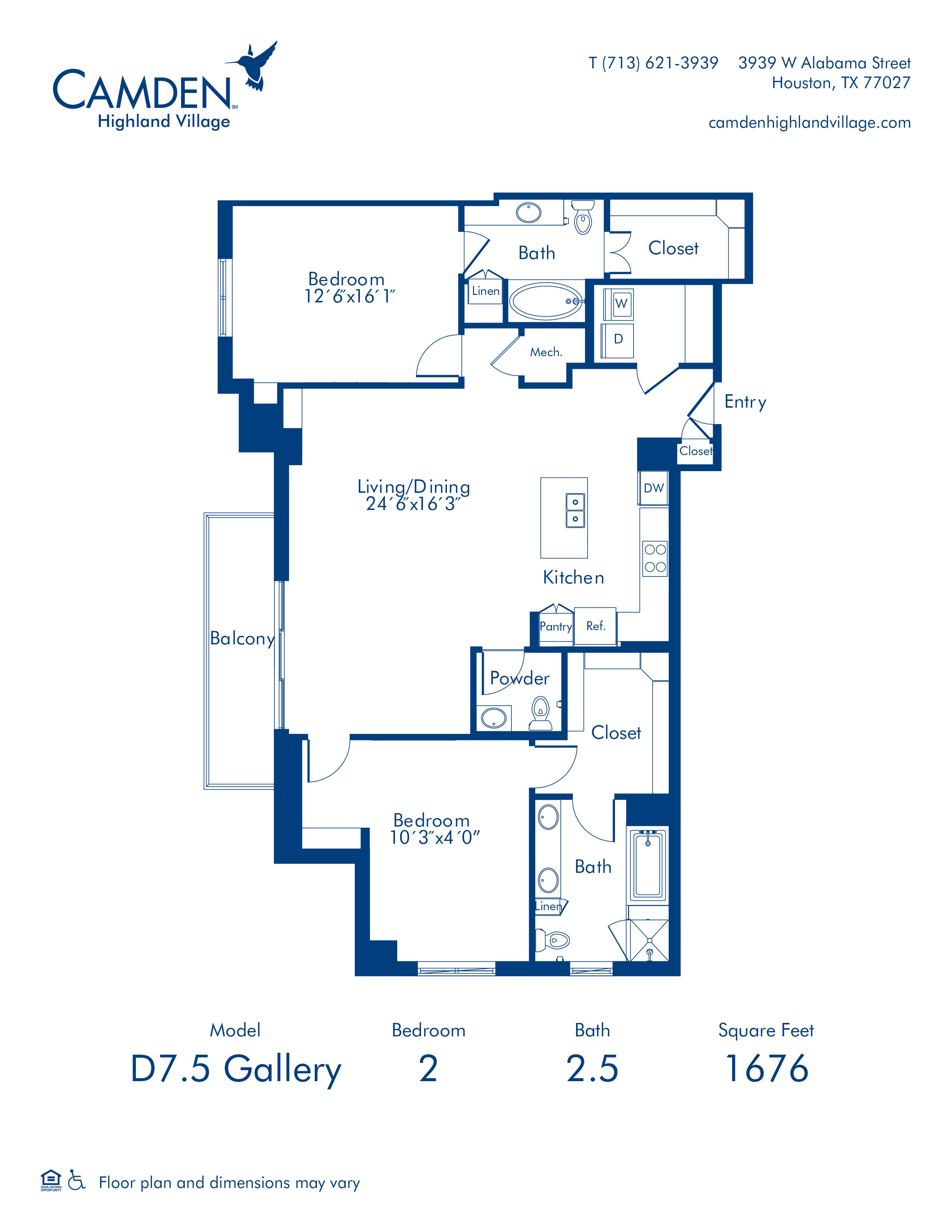 Camden Highland Village Apartments and Townhomes Photo