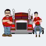 Fatboy Slims Moving Company Logo