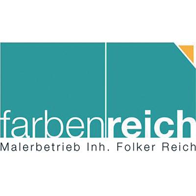 Logo farbenreich Malerbetrieb Inh. Folker Reich