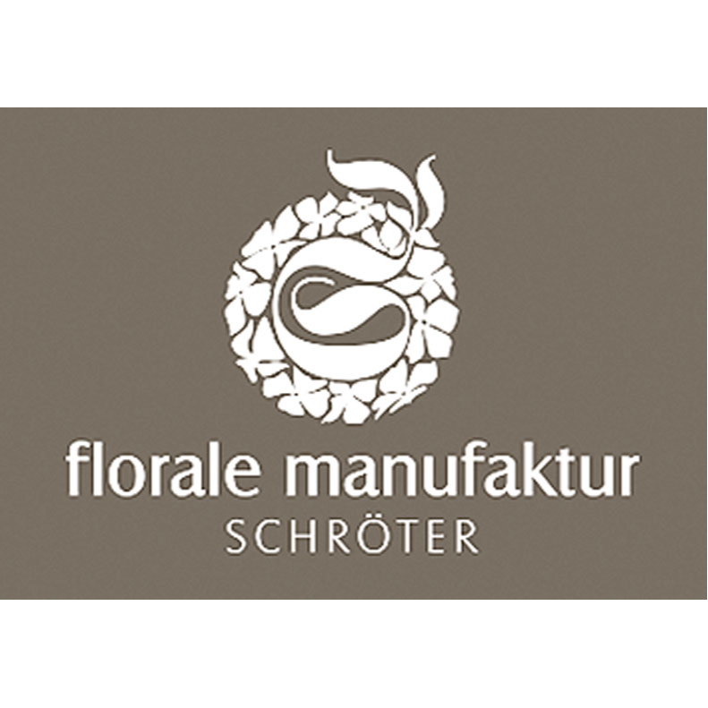Kundenlogo florale manufaktur SCHRÖTER