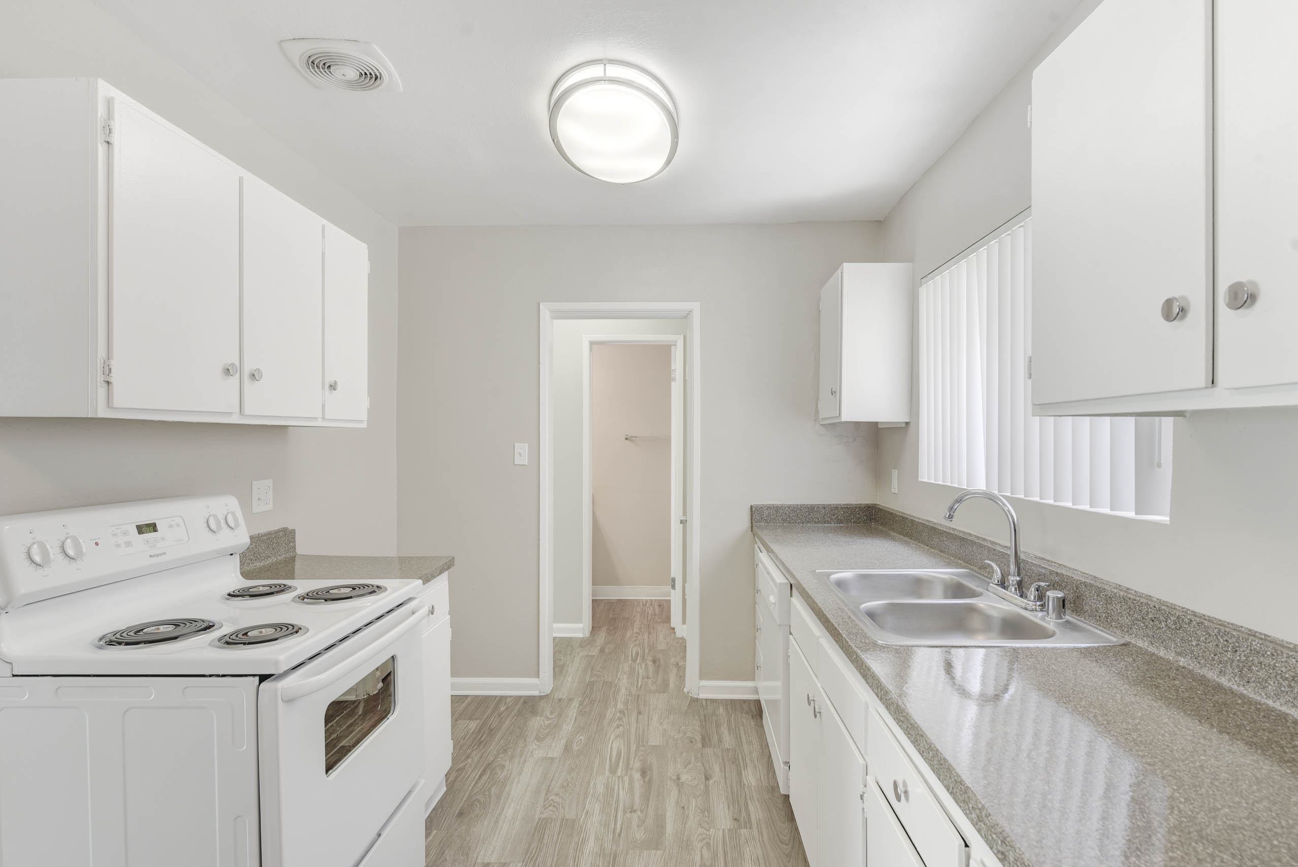 Kitchen With White Cabinets