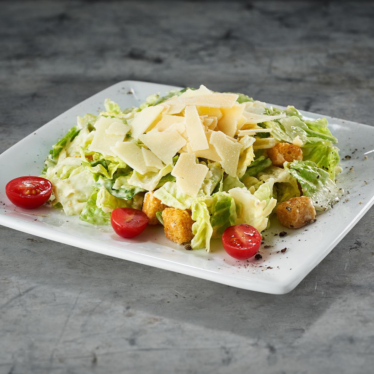 CAESAR SALAD* - romaine hearts, parmesan & romano, creamy caesar Ruth's Chris Steak House Kennesaw (770)420-1985