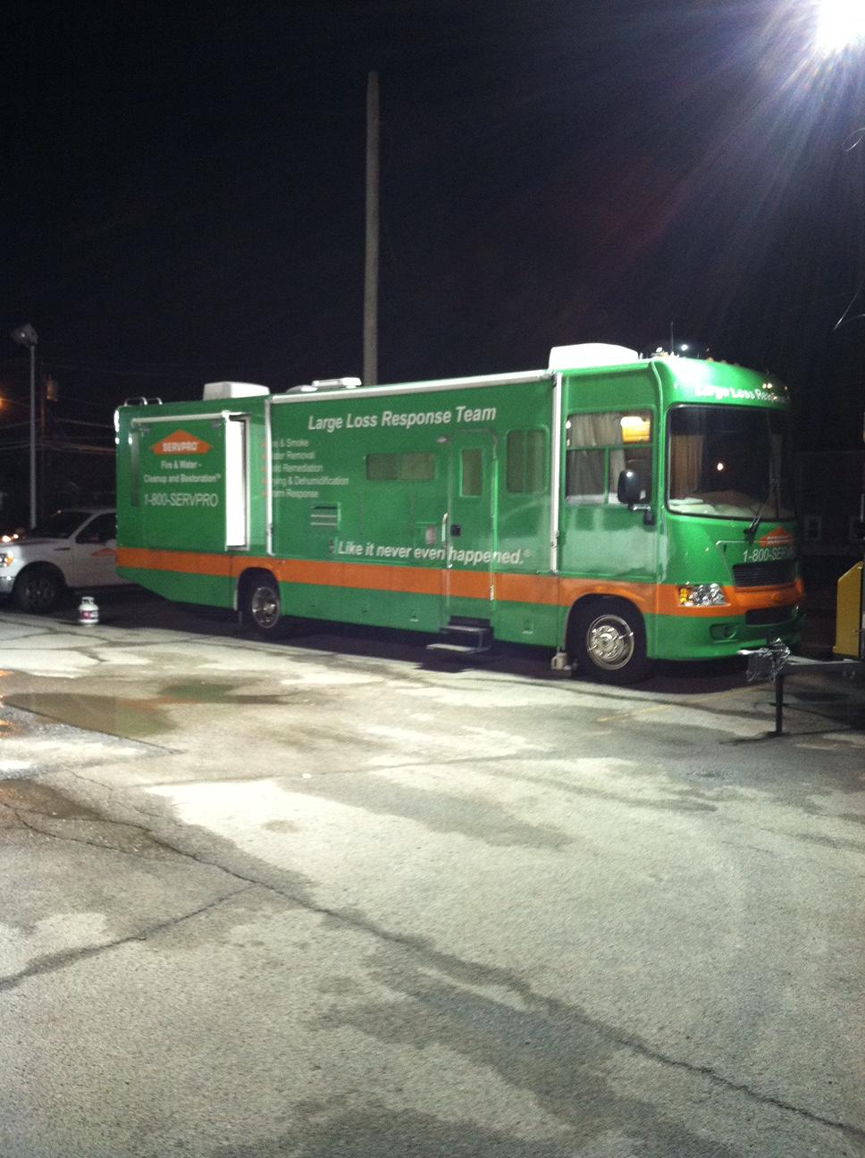 No matter the hour, SERVPRO of Providence is ALWAYS ready to respond!