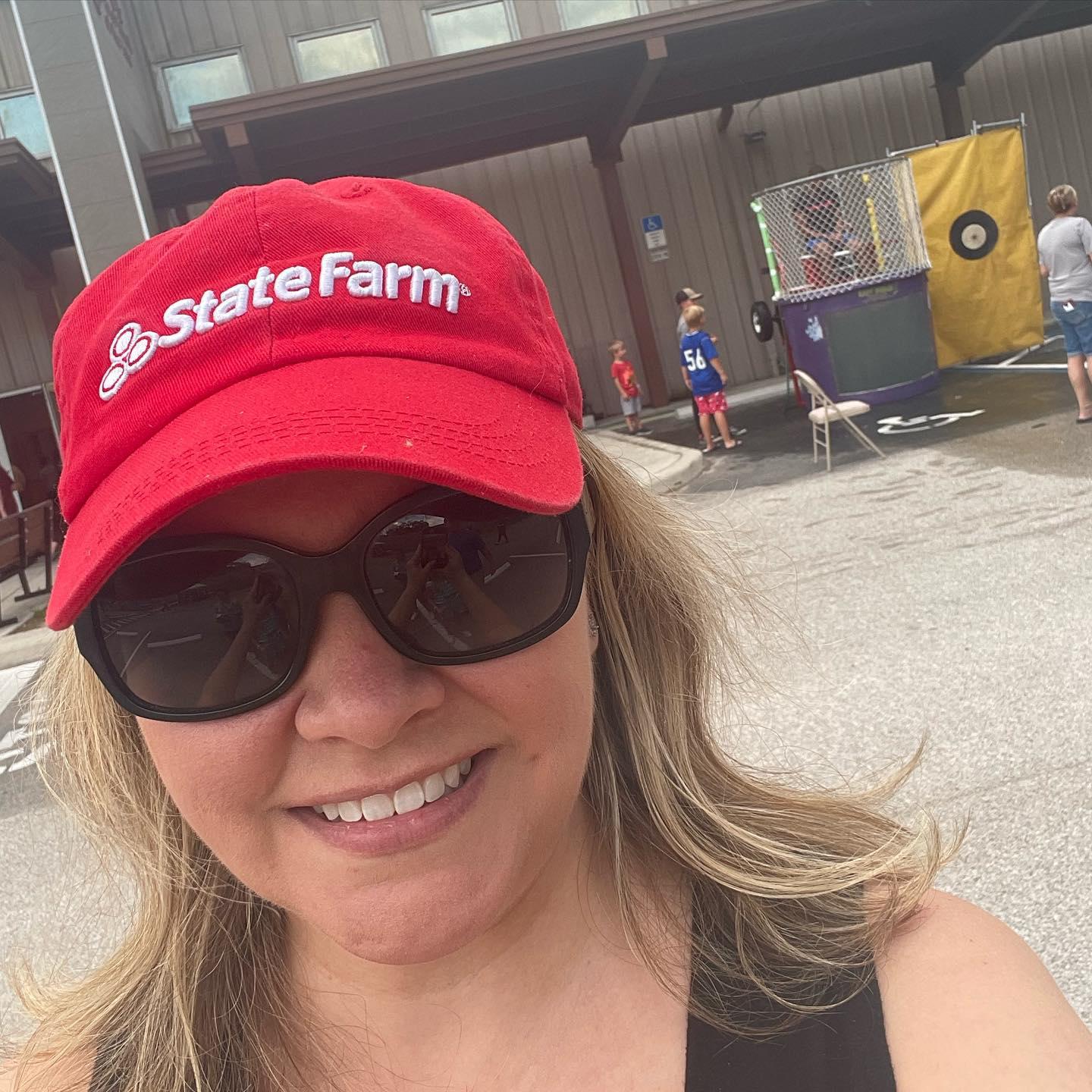 Rocking my State Farm hat and always ready to help with all your insurance needs!