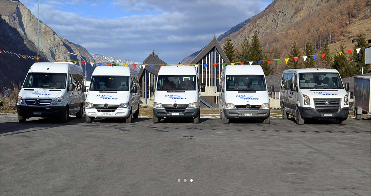 Taxi Rocky Zermatt, Neue Kantonsstrasse in Täsch