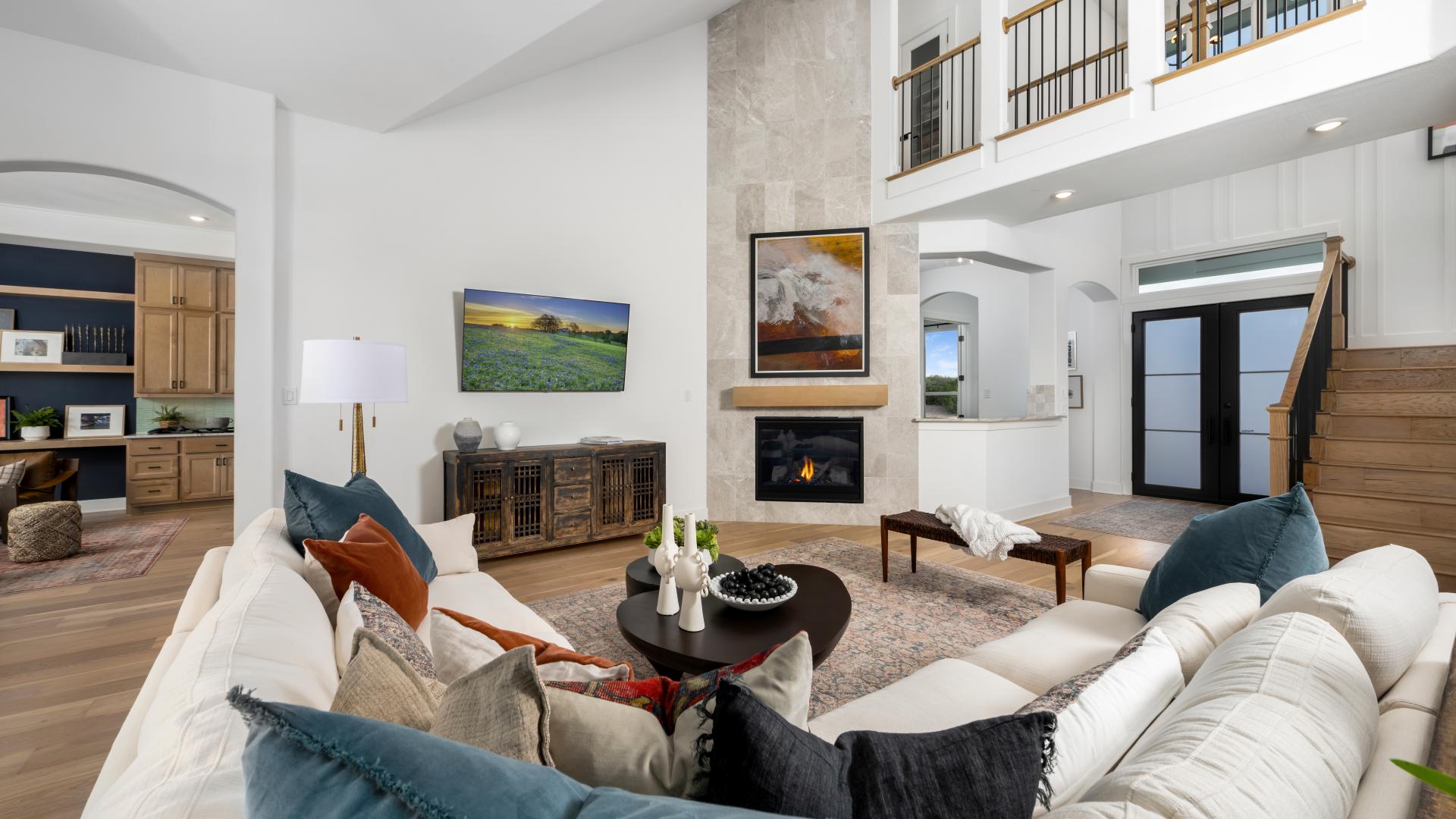 Open-concept living in every home design