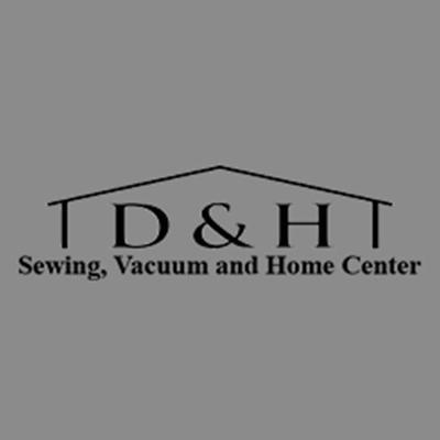 D & H Sewing, Vacuum and Home Center Logo