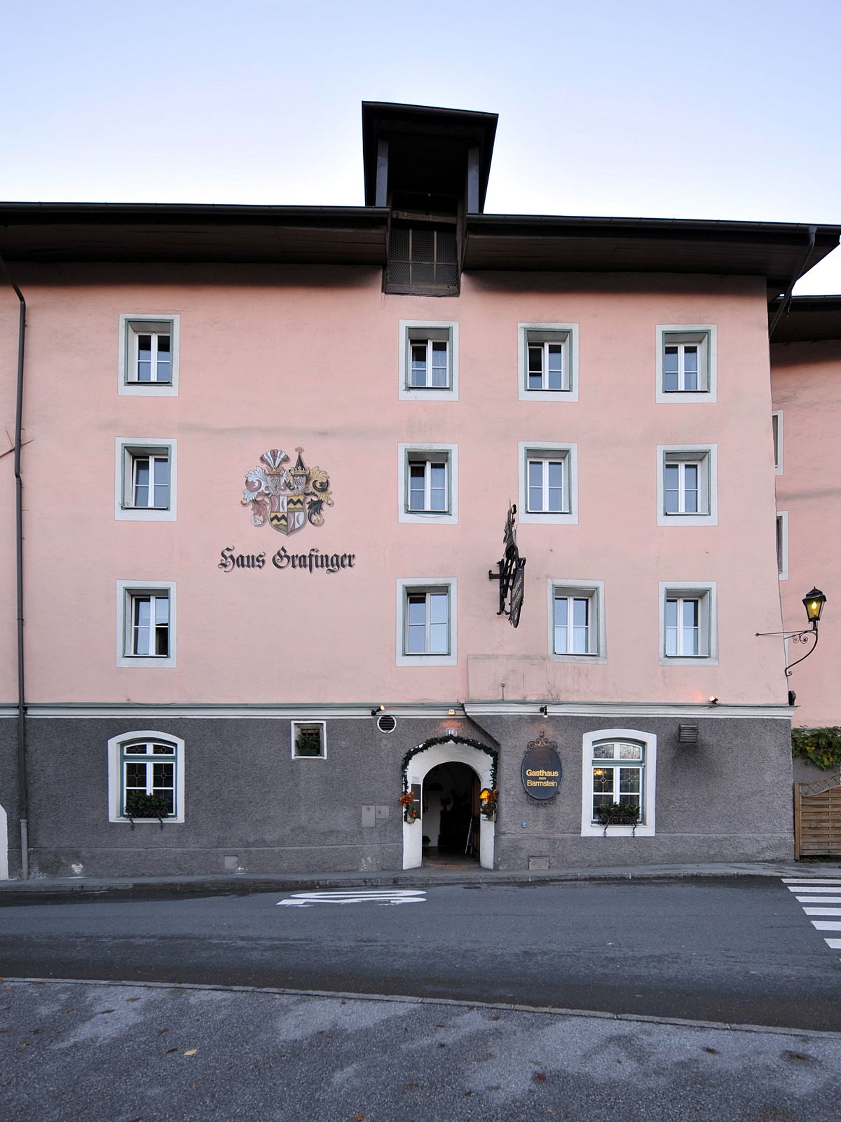 Gasthaus zum Barmstein, Bräuerstraße 13 in Hallein
