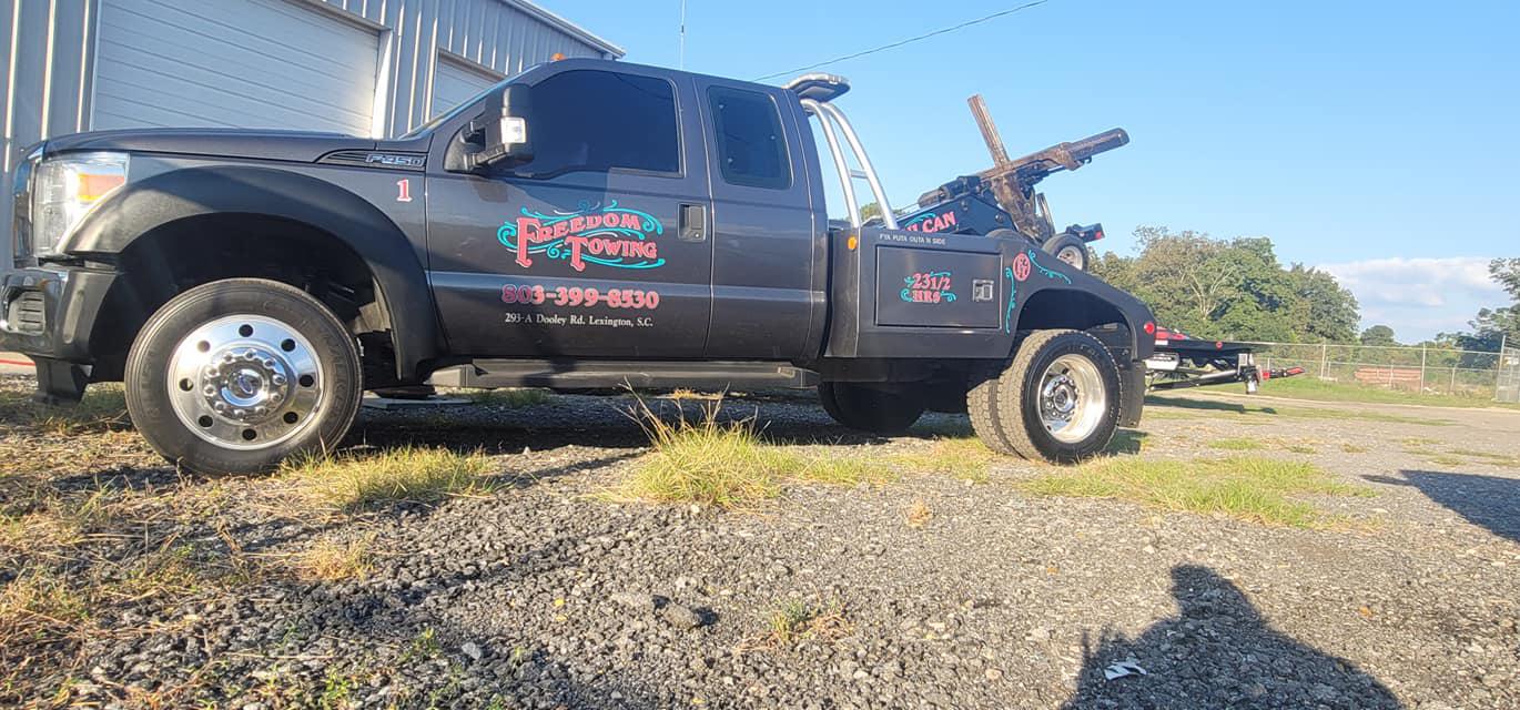 Contact us for Towing Services! Freedom Towing & Recovery Lexington (803)399-8530