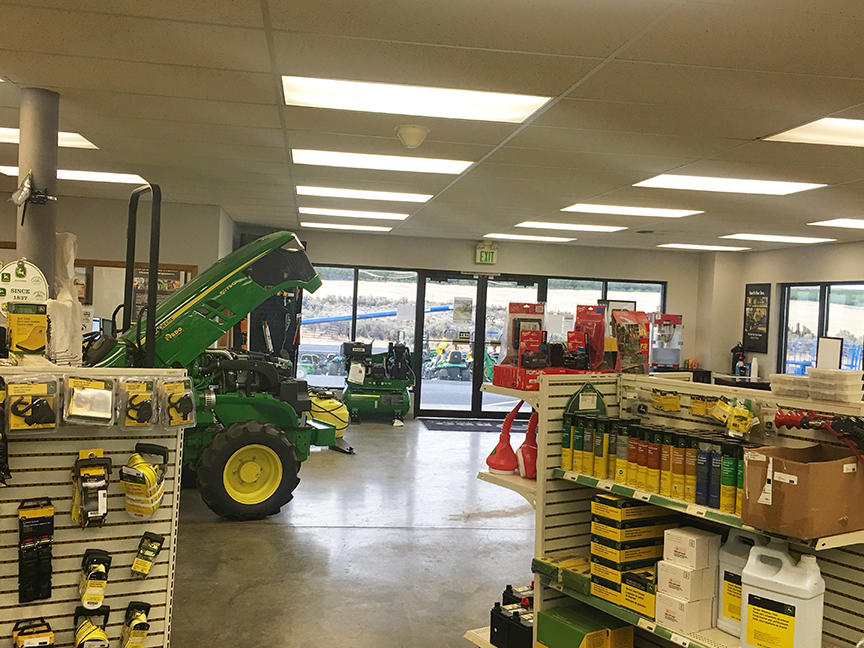 Store Lobby at RDO Equipment Co. in Wasco, OR
