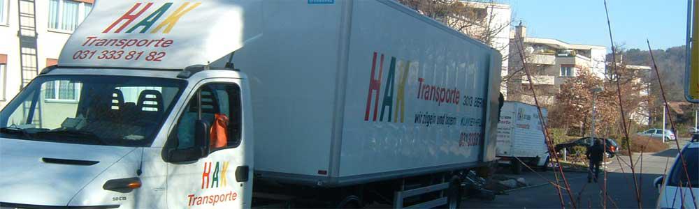 HAK Transporte GmbH Bern 031 333 81 82