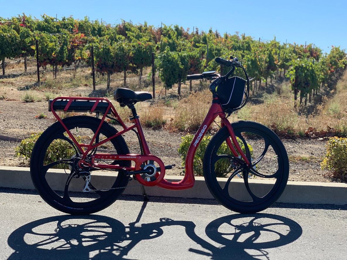 Rental Pedego in the Vineyard