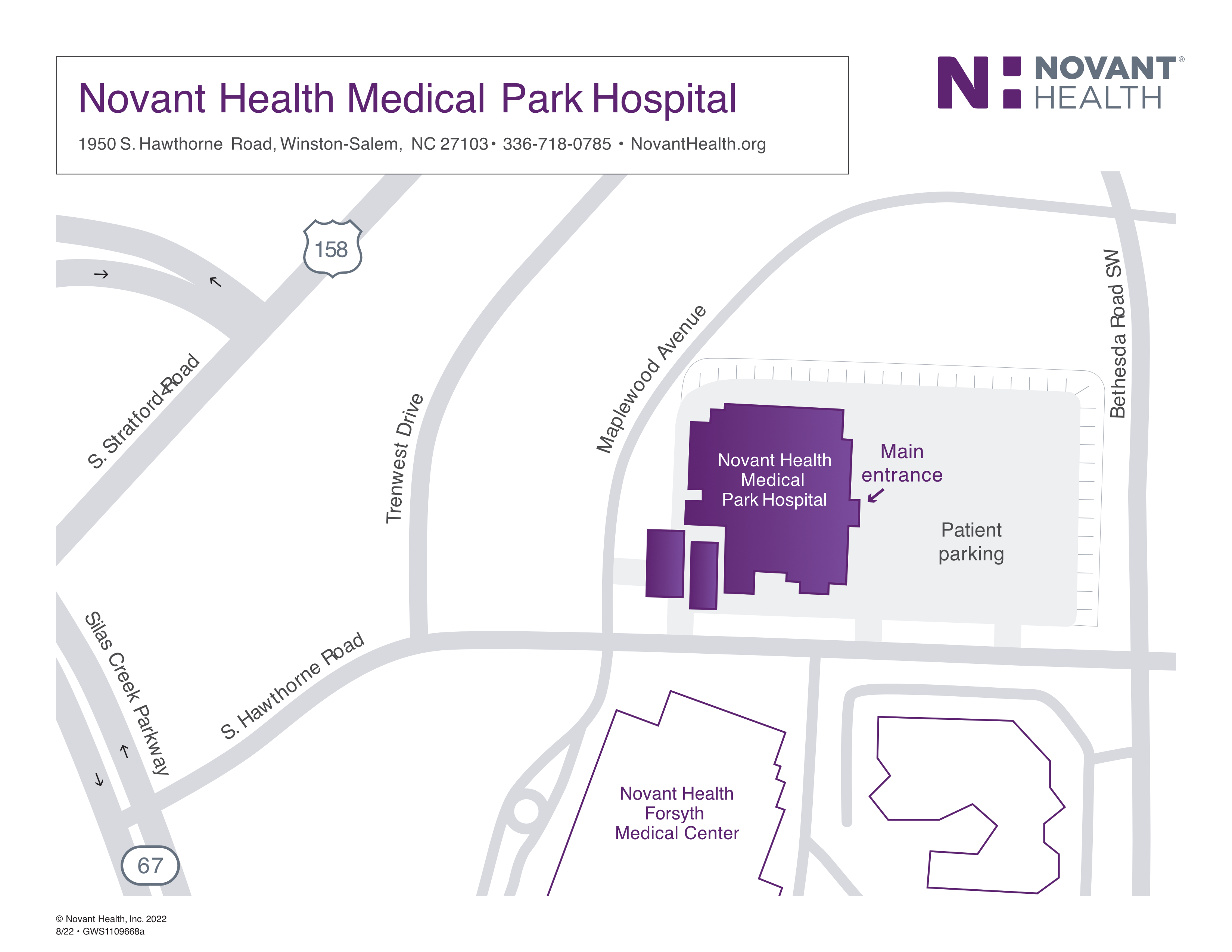 Novant Health Medical Park Hospital