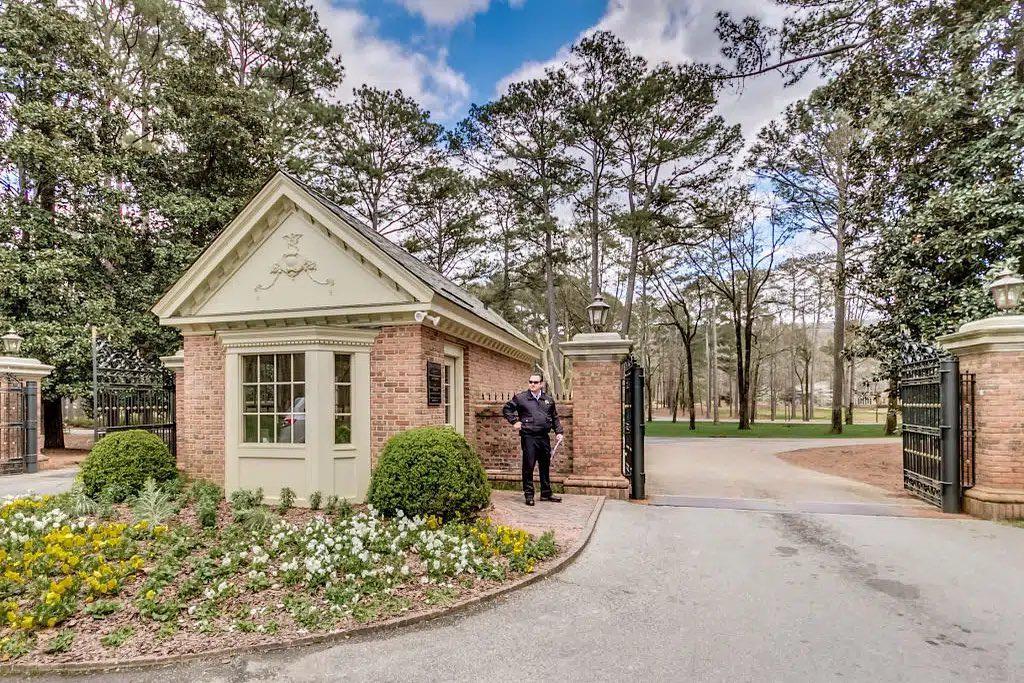 Shoal Creek Properties security guard and entrance building