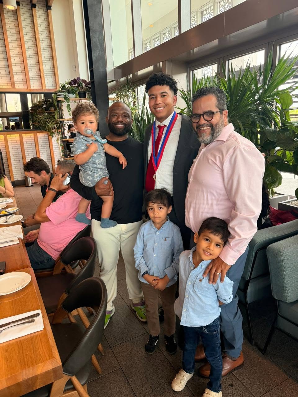 Celebrating a special achievement