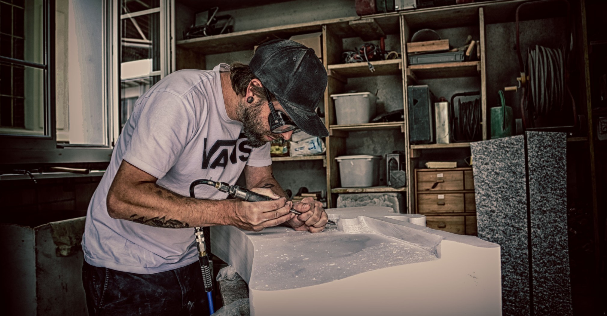 Bilder Christoph Bucher Bildhauerei / Stone and Design