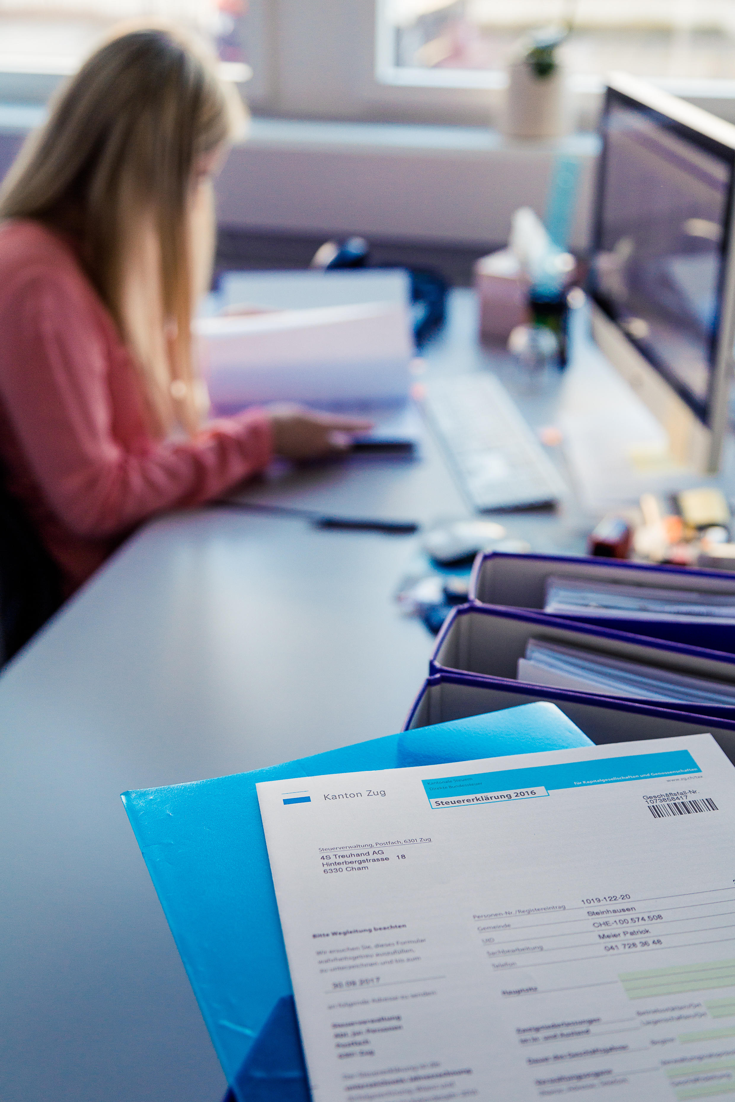 4S Treuhand AG, Hinterbergstrasse 18 in Steinhausen