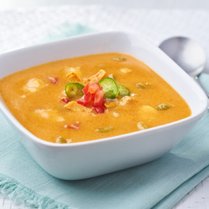 Campbell's® Culinary Reserve Frozen Condensed Cheesy Chicken Tortilla Soup, 4 Pound Trays, 3-Pack featured image