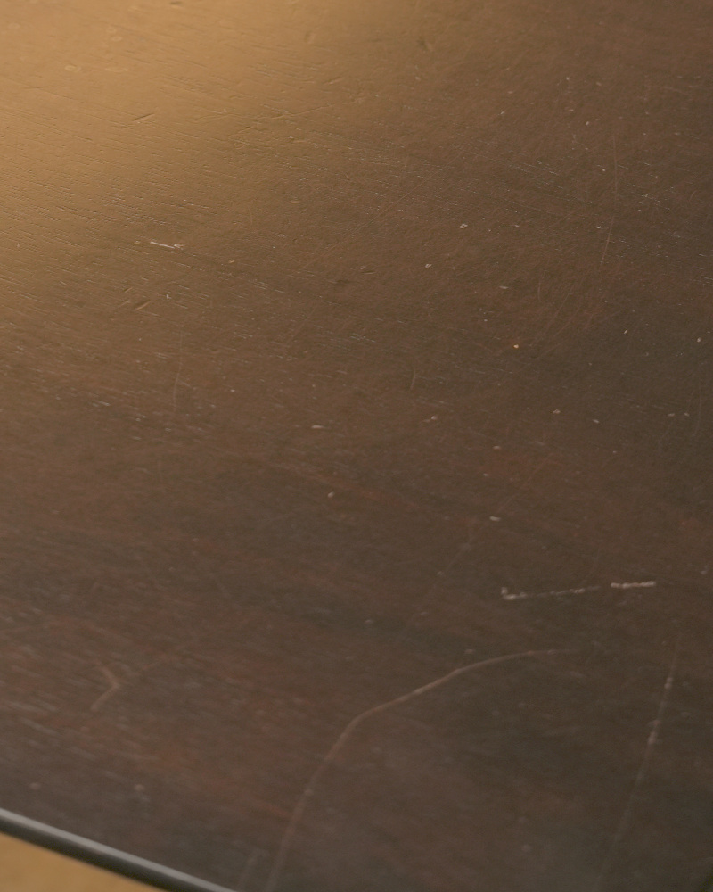 Scratched Table Surface