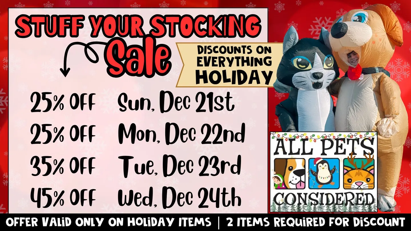 Image of Local Pet Event Stuff Your Stocking Sale at APC Nearby