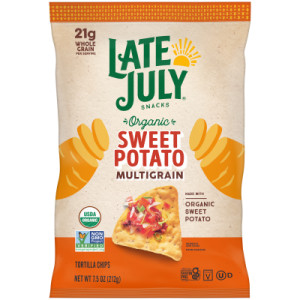 Late July Snacks, Organic Multigrain Sweet Potato Tortilla Chips, 7.5-oz. Bag featured image