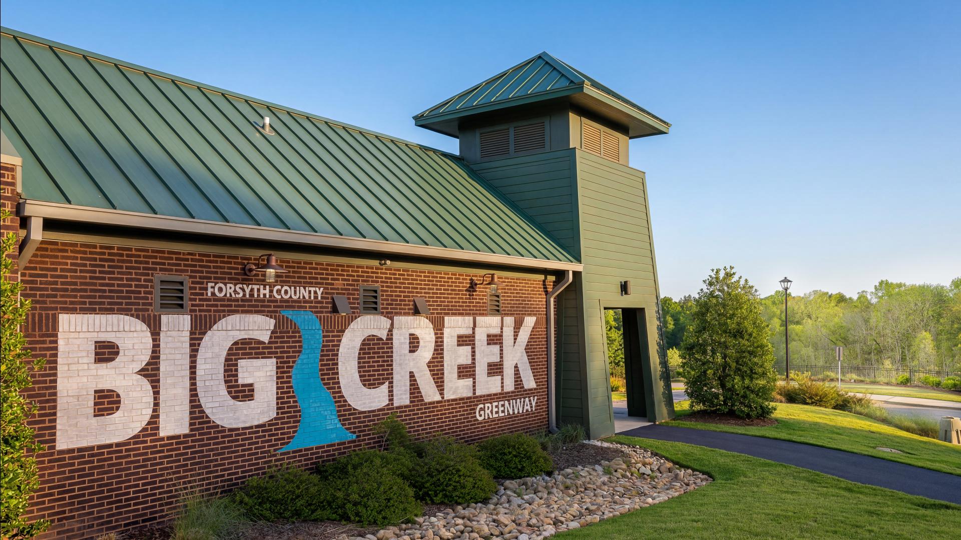 Explore scenic recreation trails at nearby Big Creek Greenway 