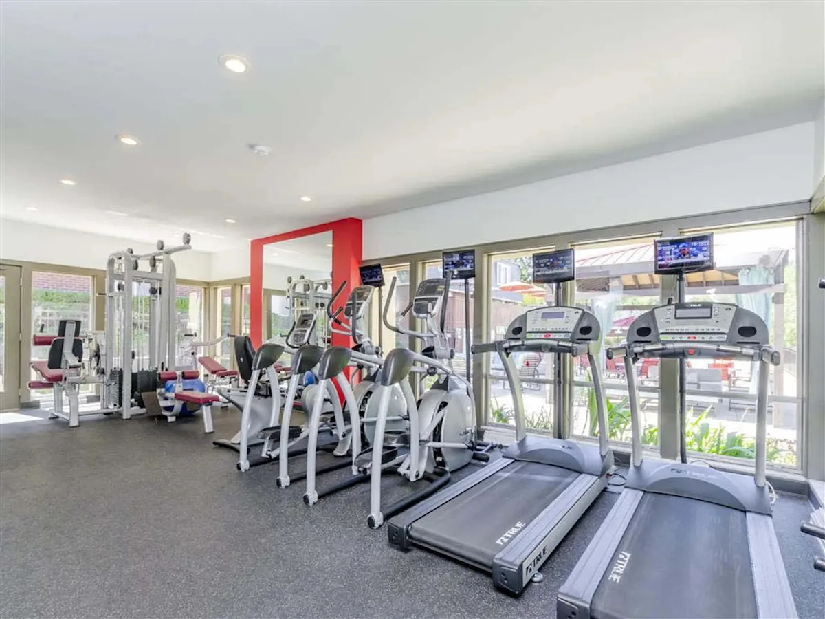 fitness center at Lexington Square