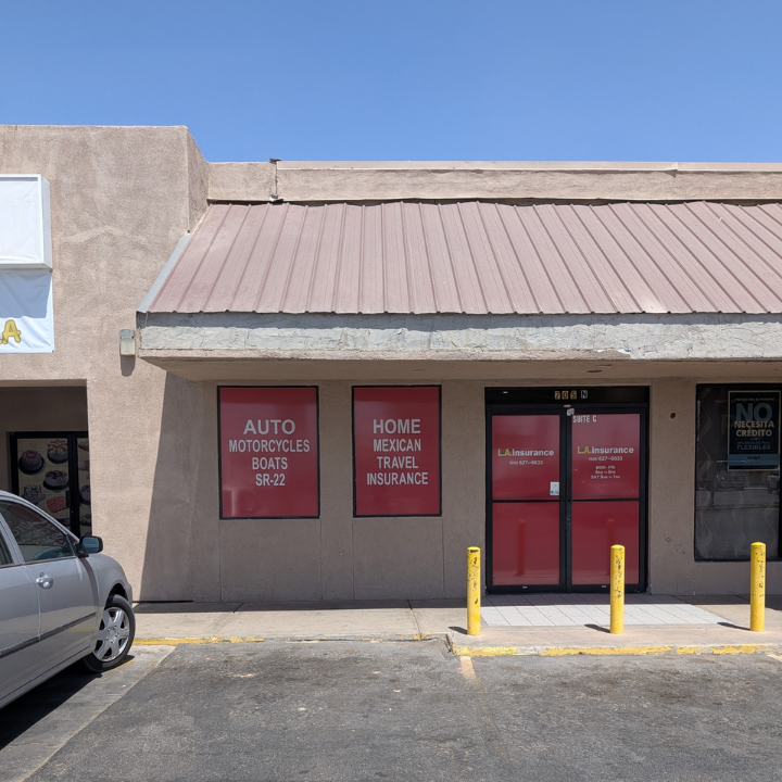 Exterior of the L.A. Insurance Agency located at 705 North Main St. in AZ