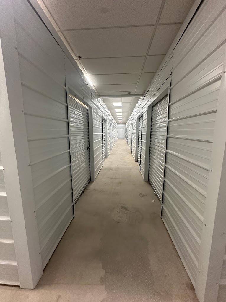 self storage hallway
