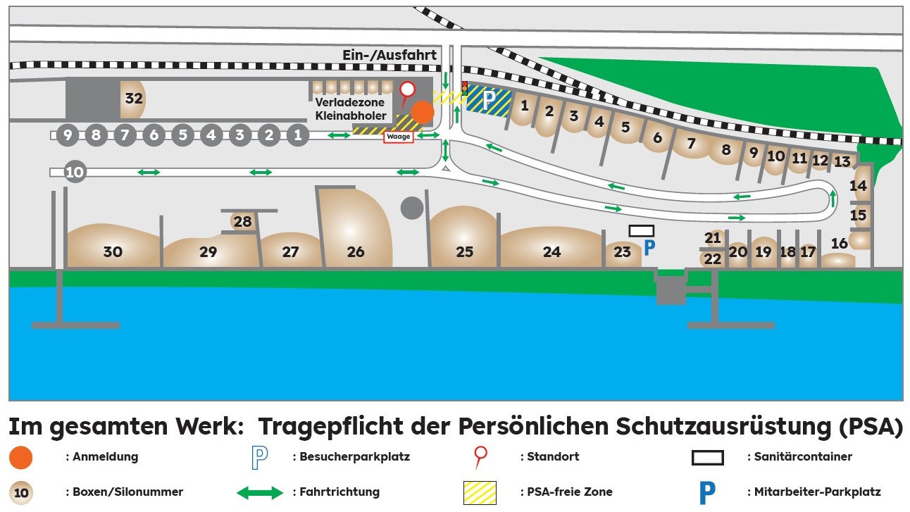 Heidelberg Materials Mineralik, Neckarvorlandstraße 74 in Mannheim