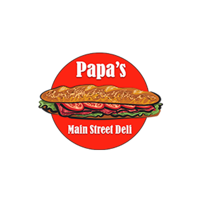 Papa's Main Street Deli Logo
