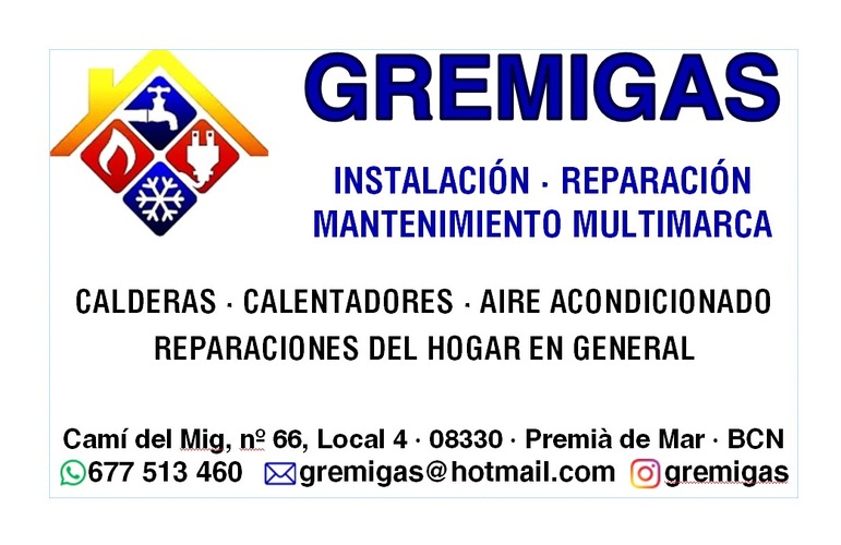 Images Gremigas | Calderas, Calentadores y Aire Acondicionado