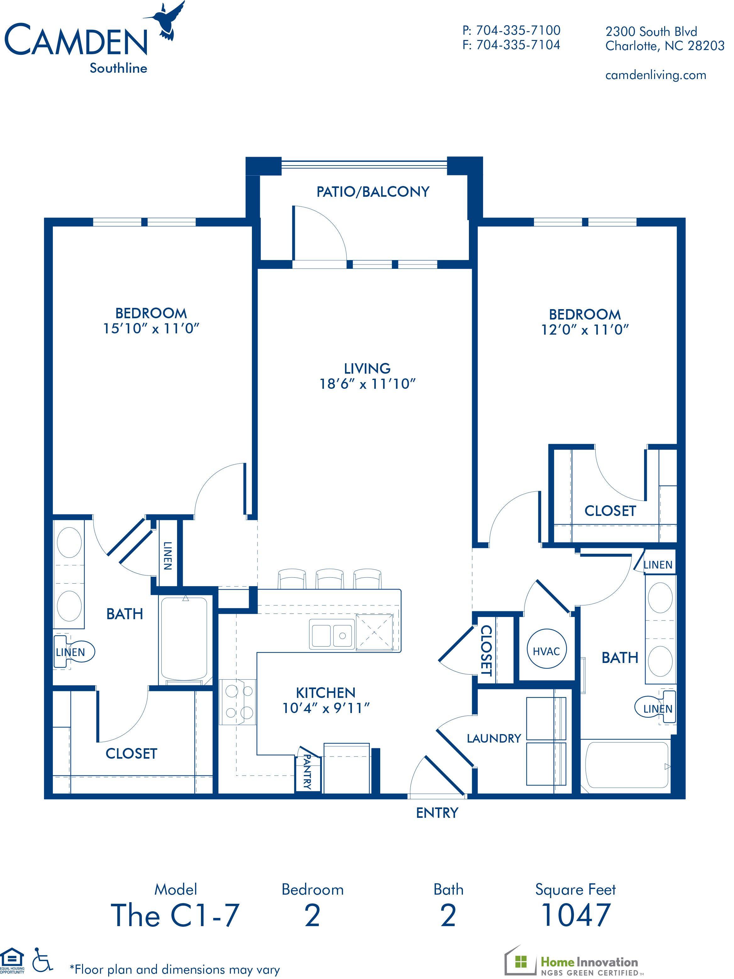 Camden Southline Apartments Photo