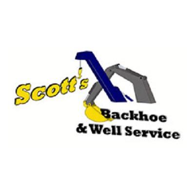 Scott's Backhoe & Well Service Logo