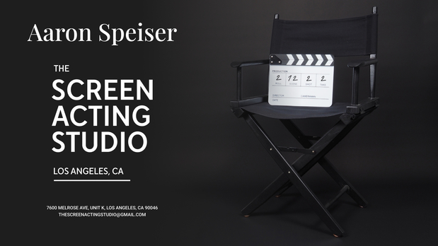 Images Aaron Speiser - The Screen Acting Studio