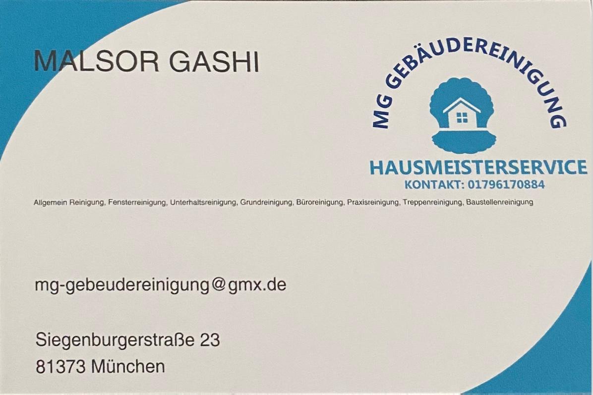 MG-Gebäudereinigung & Hausmeisterservice, Siegenburgerstraße 23 in München