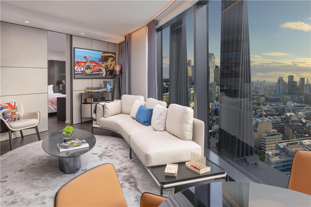 Suite living room view