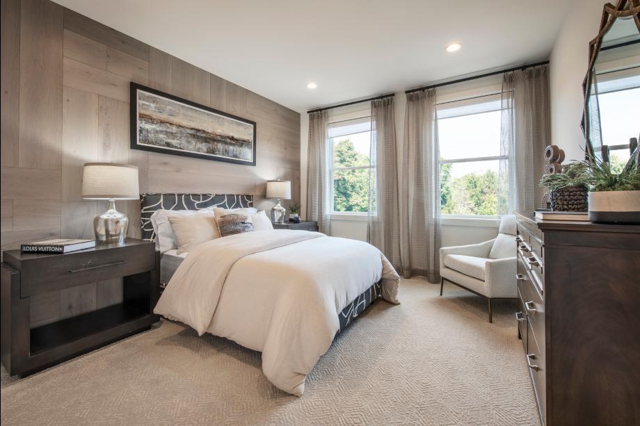 Spacious secondary bedrooms