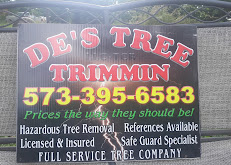 Images De's tree trimmin service