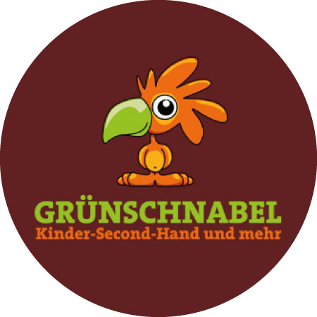 Logo GRÜNSCHNABEL Kinder-Second-Hand und mehr