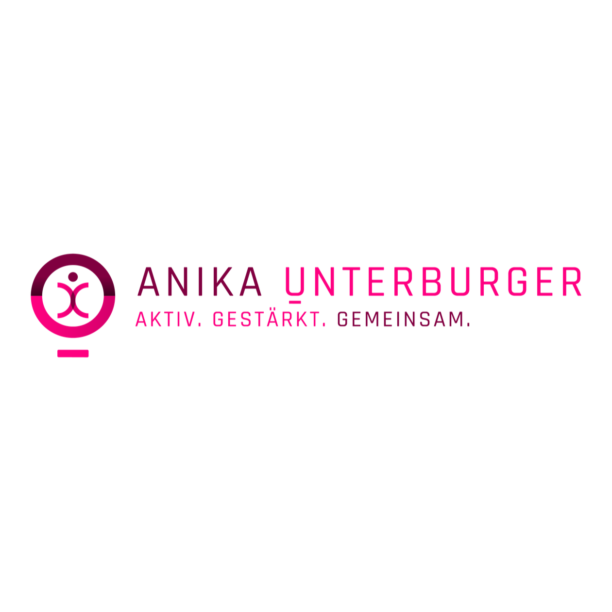 Logo Anika Unterburger Rektusdiastase Therapie, Beckenboden- und Kangatraining