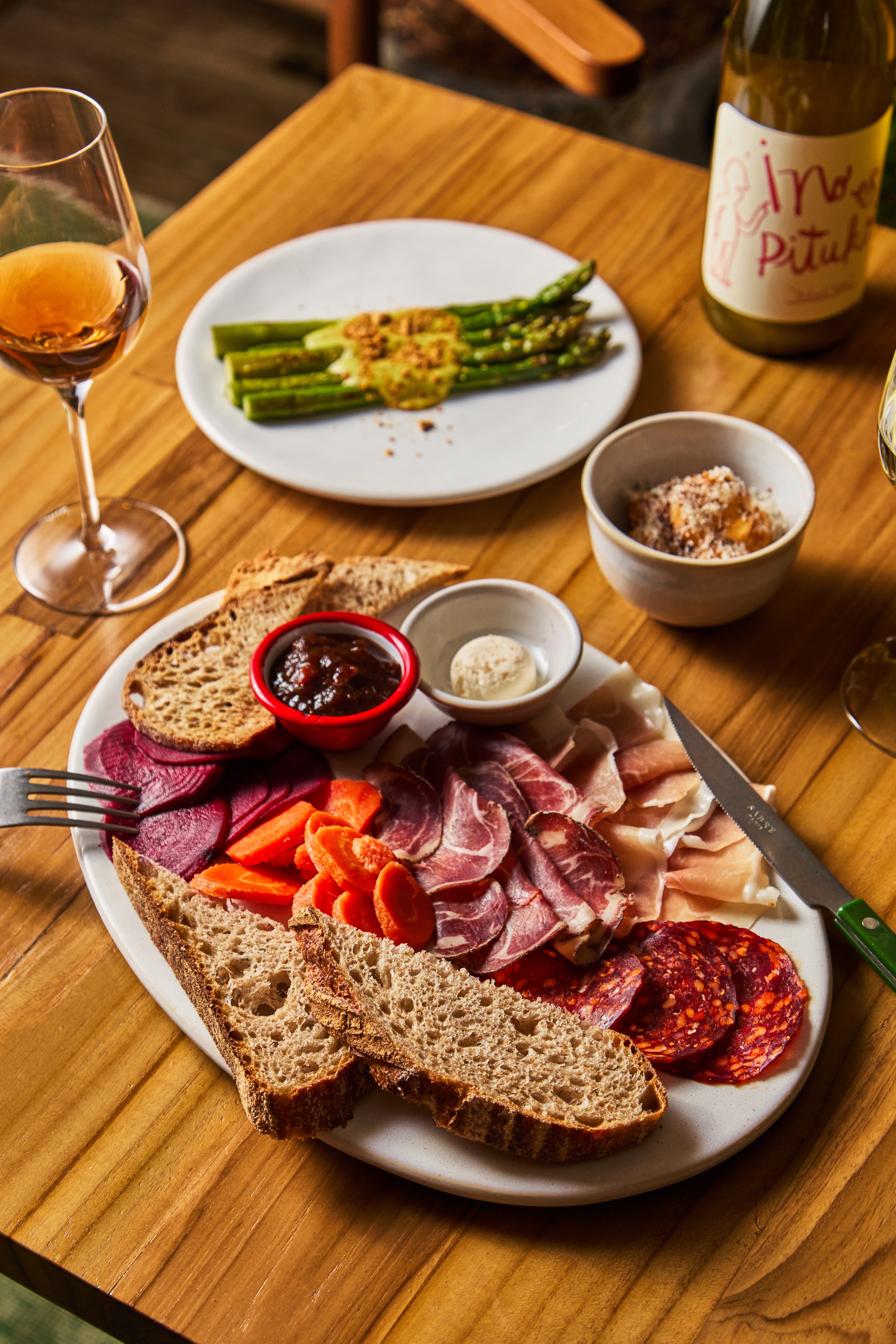 Starters and Wine