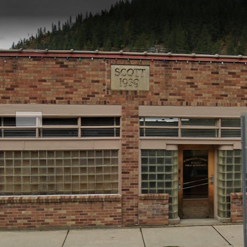 Our offices at Wallace Idaho our home town