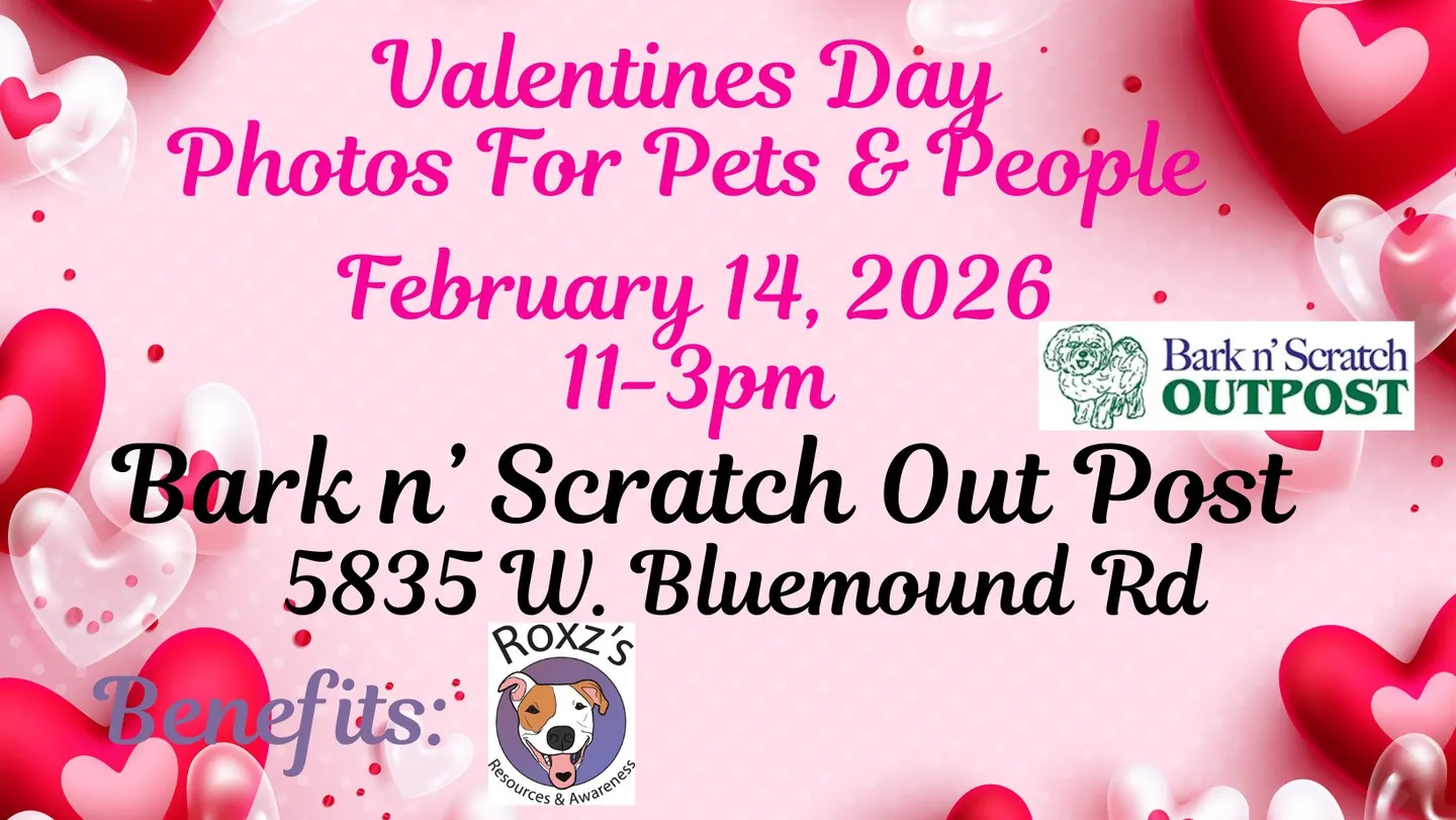 Image of Local Pet Event Roxz's Resources & Awareness Inc. Valentines Day Photos Nearby