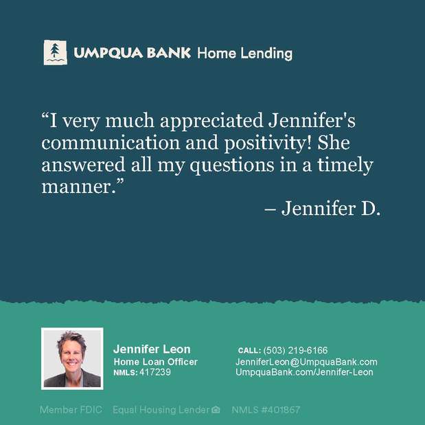 Images Jennifer Leon - Umpqua Bank