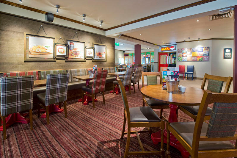 Brewers Fayre restaurant interior Premier Inn Wigan (M6, J25) hotel Wigan 03333 219146