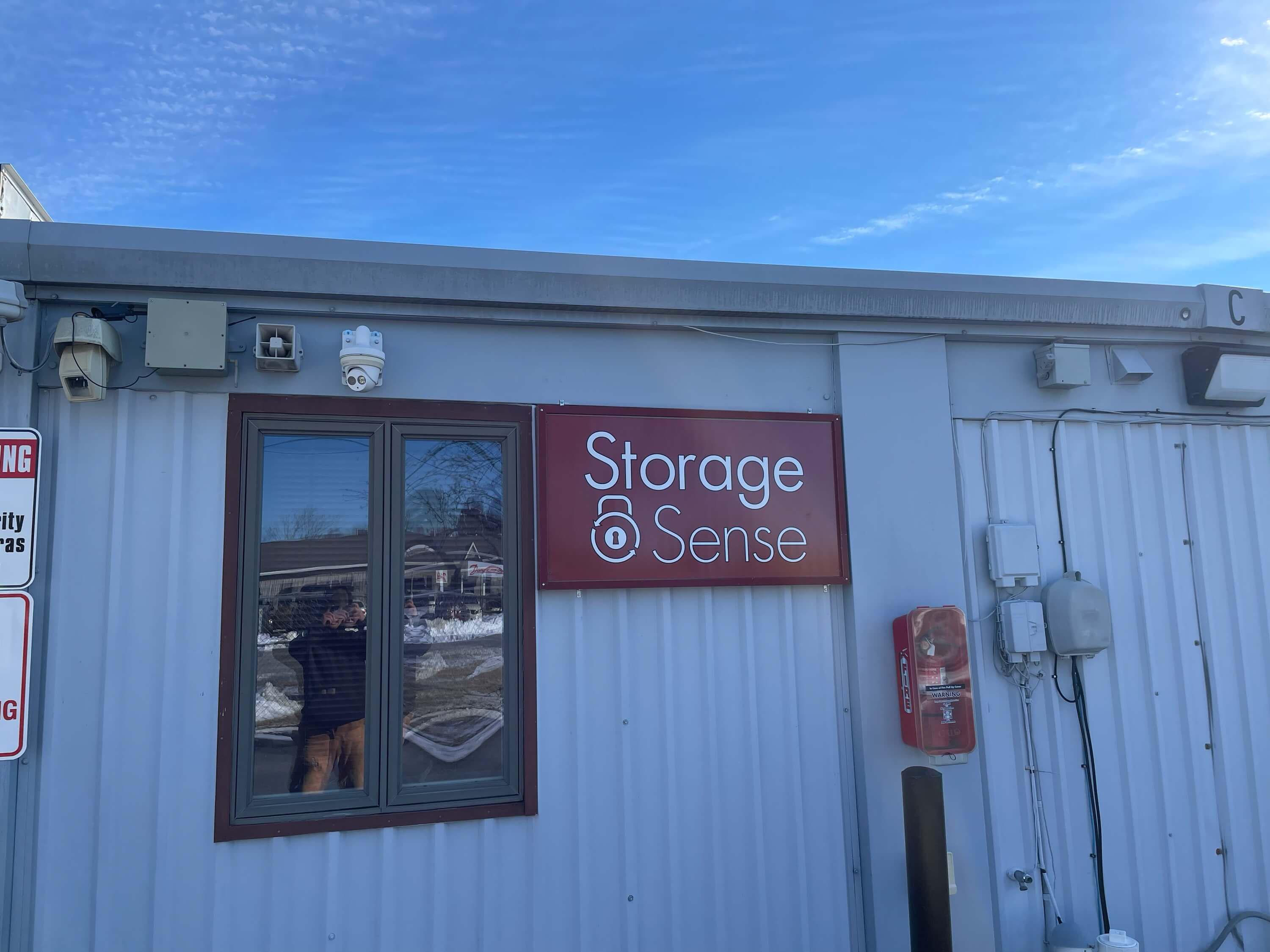 Exterior Signage of Storage Sense in Waynesboro