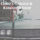 Chief's Garage & Radiator Shop Logo