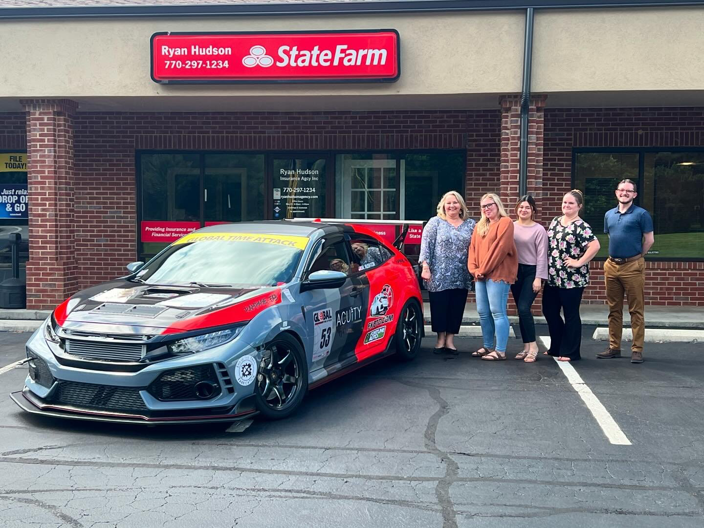 I&rsquo;m grateful for a team that brings energy, personality, and pride to everything we do. It was great to capture this moment with my team outside the office.